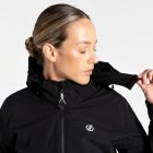 Dare2be SwitchUpII Jacket Női túra- esőkabát 20.000 mm vízálló fekete