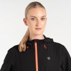 Dare2be Gravitiate Jacket Női esőkabát 10.000 mm vízálló fekete