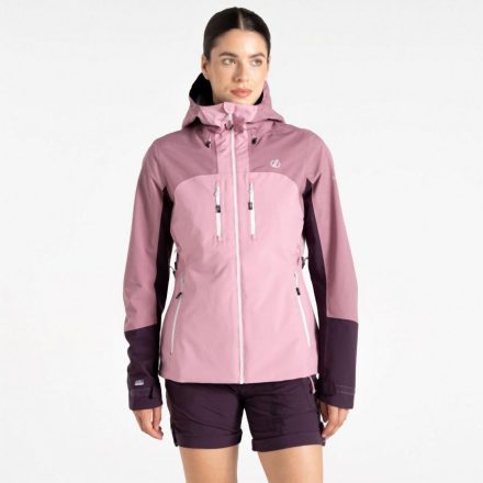 Dare2be Diverging Jacket Női túra-esőkabát 30/30 000 mm rózsaszín/korall/pink