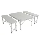 Regatta Picnic Table összecsukható kemping asztal paddal fehér