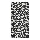 Regatta PrintMfbreBchTowl Gyorsan száradó, antibakteriális törölköző (140 × 70 cm) fekete