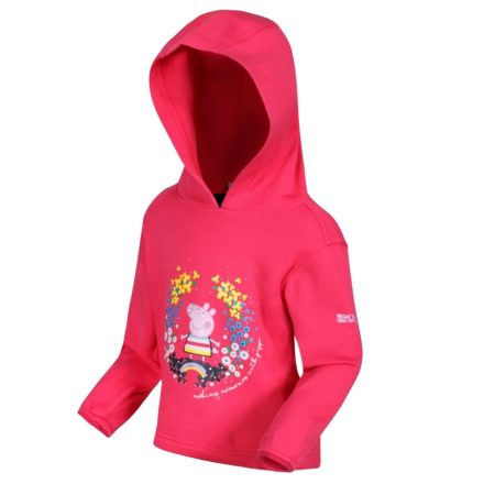 Regatta Peppa Hoody gyerek pulóver rózsaszín/korall/pink