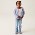 Regatta KidsAnimalFleece Gyerek vastag polár pulóver lila