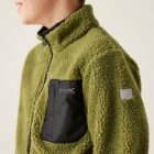 Regatta JnrFrankieFlZpFlc Gyerek polár pulóver zöld