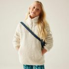 Regatta KalizaHlfZpFleece Gyerek polár pulóver bézs