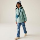 Regatta KalizaHlfZpFleece Gyerek polár pulóver zöld