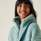 Regatta KalizaHlfZpFleece Gyerek polár pulóver zöld