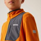 Regatta KidFrankieFZFlc Gyerek polár pulóver narancs