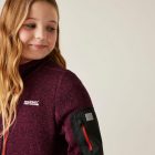 Regatta Junior Newhill Gyerek polár pulóver bordó