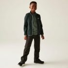 Regatta Junior Newhill Gyerek polár pulóver zöld