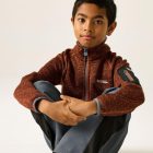 Regatta Junior Newhill Gyerek polár pulóver barna