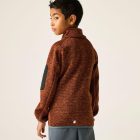 Regatta Junior Newhill Gyerek polár pulóver barna