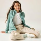 Regatta Jr Frankie F/Z Gyerek polár pulóver zöld