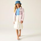 Regatta Jr Frankie F/Z Gyerek polár pulóver rózsaszín/korall/pink