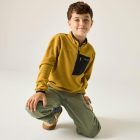 Regatta Jr Frankie H/Z Gyerek polár pulóver barna