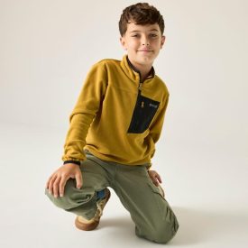 Regatta Jr Frankie H/Z Gyerek polár pulóver barna