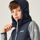 Regatta Acidity B/W II Gyerek softshell mellény kék