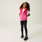 Regatta Acidity B/W II Gyerek softshell mellény rózsaszín/korall/pink