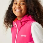 Regatta Acidity B/W II Gyerek softshell mellény rózsaszín/korall/pink