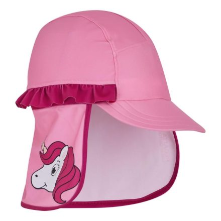 Regatta 3D Protect Cap Gyerek napvédő sapka rózsaszín/korall/pink