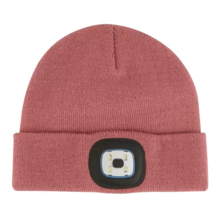 Regatta Kids Torch Beanie Gyerek világítós sapka rózsaszín/korall/pink