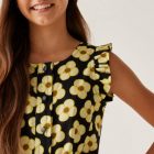 Regatta OrlaGirlsPlaysuit Lányka pamut overál szürke