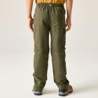 Regatta Sorcer Z/OTrs III Gyerek túranadrág zöld