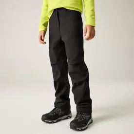 Regatta Kd Unisex SS Trs Gyerek softshell nadrág fekete