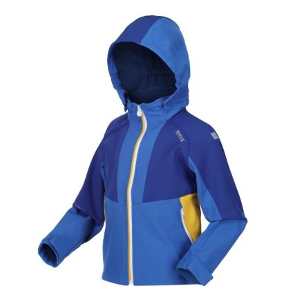 Regatta Haydenbury Gyerek softshell kabát kék