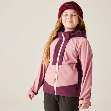 Regatta Haydenbury Gyerek softshell rózsaszín/korall/pink