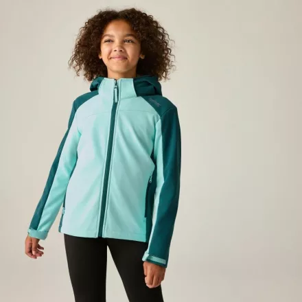 Regatta Haydenbury Gyerek softshell zöld