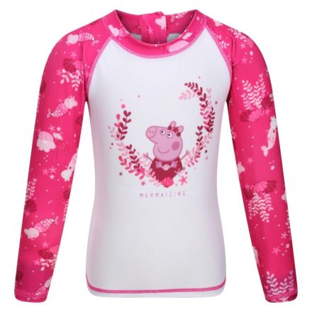 Regatta Peppa Rash Suit gyerek fürdőruha szett rózsaszín/korall/pink