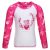 Regatta Peppa Rash Suit gyerek fürdőruha szett rózsaszín/korall/pink