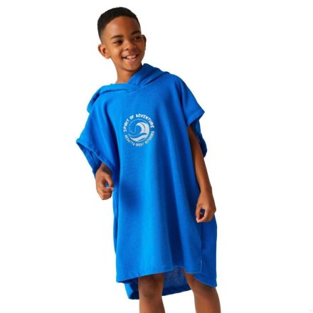 Regatta Kids Towel Robe Gyerek poncsó kék