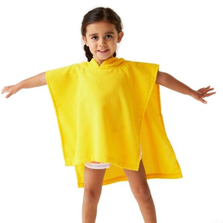Regatta Animal Towel Robe Gyerek frotir poncho sárga