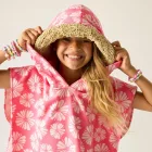 Regatta Kids Towel Robe Gyerek fürdő poncho rózsaszín/korall/pink