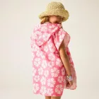 Regatta Kids Towel Robe Gyerek fürdő poncho rózsaszín/korall/pink