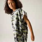 Regatta Kids Towel Robe Gyerek fürdő poncho szürke