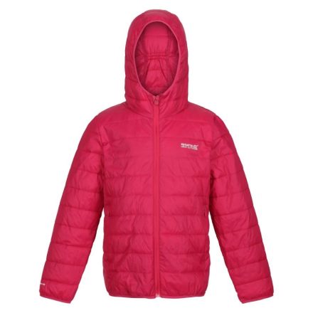 Regatta Jr Hooded Hillpck Gyerek bélelt kabát   rózsaszín/korall/pink