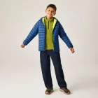 Regatta JnrHoodedMarizion Gyerek könnyû steppelt kabát kék