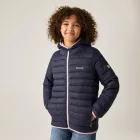 Regatta JnrHoodedMarizion Gyerek könnyû steppelt kabát kék