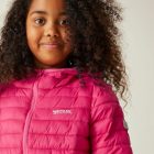 Regatta JnrHoodHillpackII Gyerek könnyû steppelt kabát piros