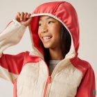 Regatta Kielder Hybrid IX Gyerek könnyû steppelt kabát rózsaszín/korall/pink