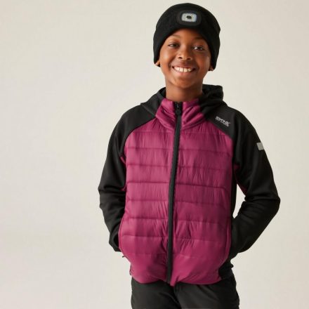 Regatta Kielder Hybrid IX Gyerek könnyû steppelt kabát rózsaszín/korall/pink 