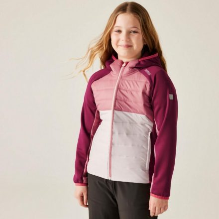 Regatta Kielder Hybrid IX Gyerek könnyû steppelt kabát rózsaszín/korall/pink 