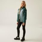 Regatta Kielder Hybrid IX Gyerek könnyû steppelt kabát zöld