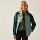 Regatta Kielder Hybrid IX Gyerek könnyû steppelt kabát zöld