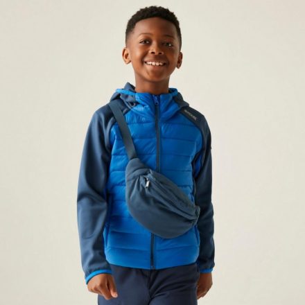 Regatta Kielder Hybrid IX Gyerek könnyû steppelt kabát kék