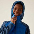 Regatta Kielder Hybrid IX Gyerek könnyû steppelt kabát kék