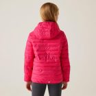 Regatta JnrHoodedH/PIII Gyerek könnyû steppelt kabát rózsaszín/korall/pink